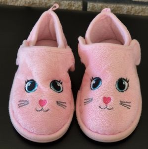 Bunny Pink Slipper for Girls Toddler Size Large 9-10